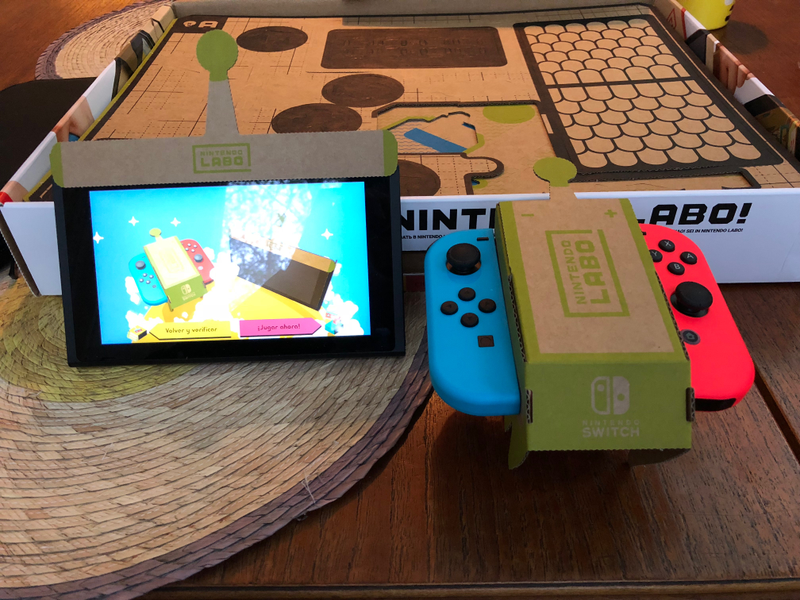 Illustration for article titled Nintendo Labo: he pasado un fin de semana montando piezas de cartón y he sido muy feliz